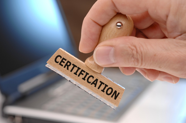 important certifications